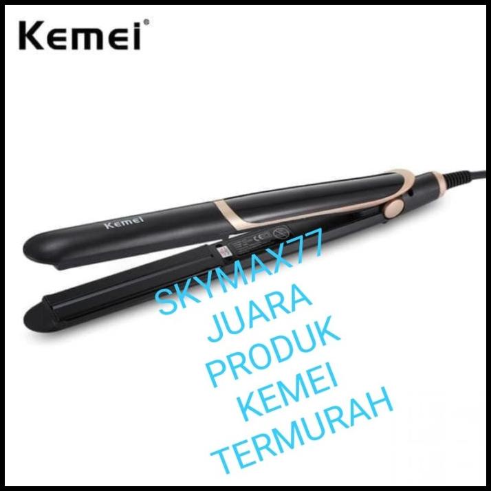 Catokan Rambut Kemei Km-2219 Infrared Catokan 2In1 , Catokan Lurus Ori