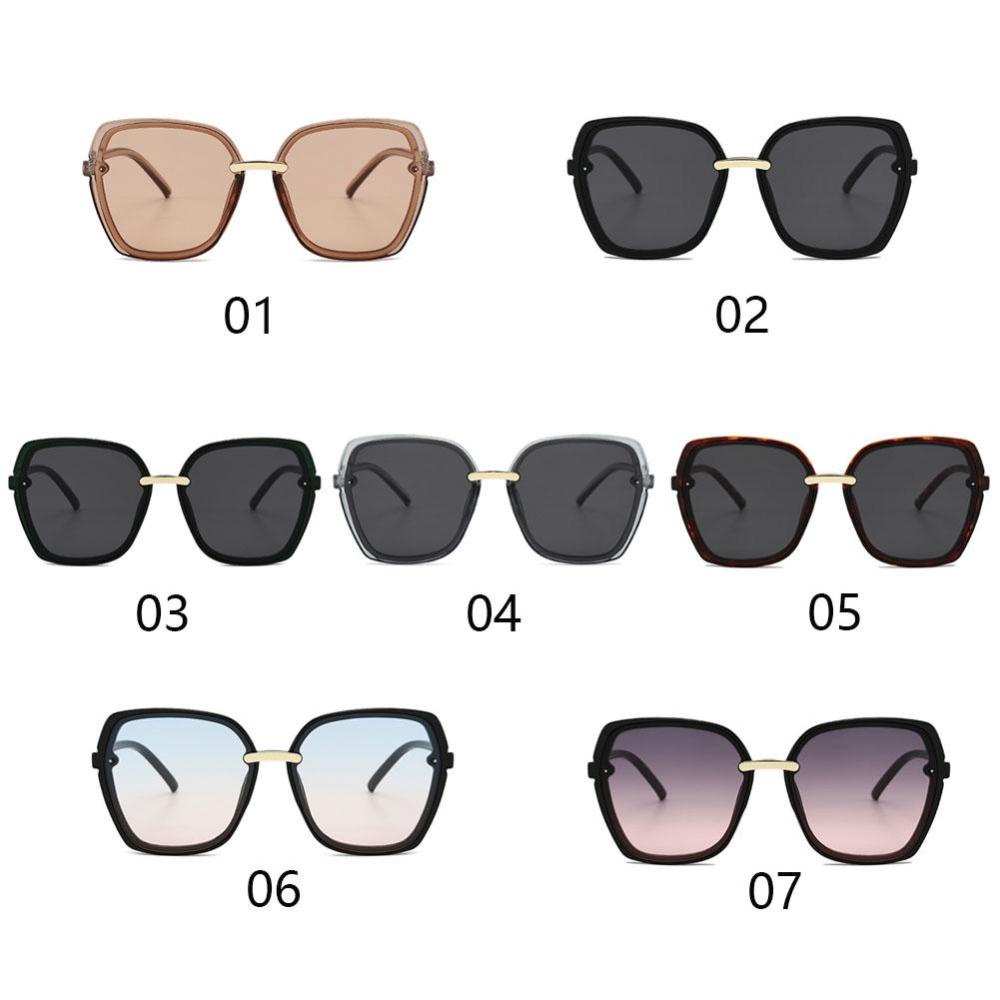 Timekey Kacamata Hitam Anti Uv Dengan Frame Besar Untuk Wanita O4U2