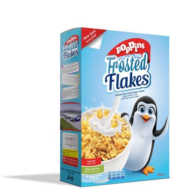 

siap kirim] Poppins frosted flakes cereal 250gr import lebanon ORIGINAL