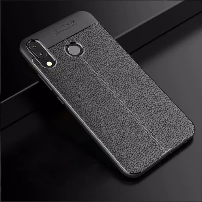 Oppo R17 Pro - Auto Focus Leather Case Kulit Jeruk