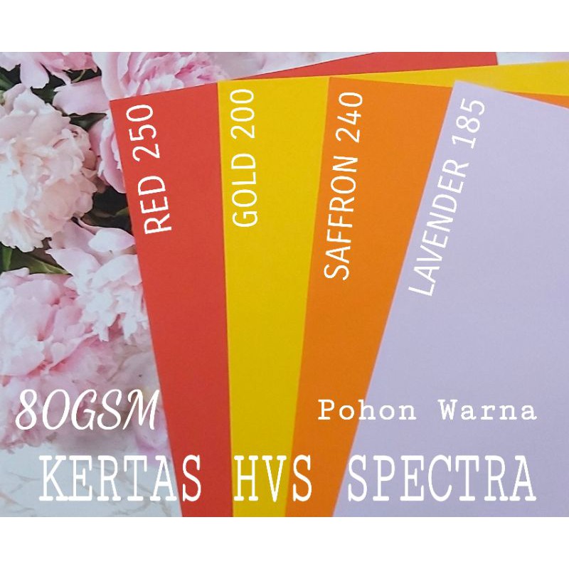 KERTAS HVS WARNA / KERTAS HVS SIDU WARNA