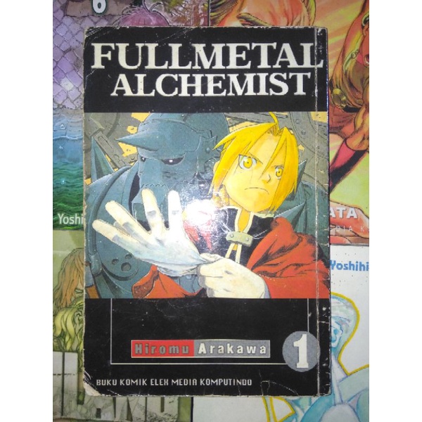komik fullmetal alchemist vol.1
