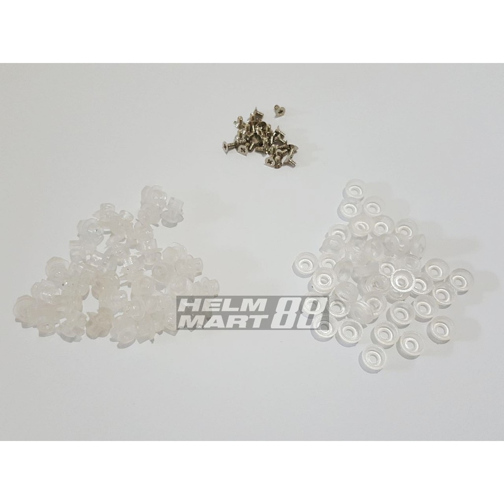 Pins untuk PINLOCK Pins Anti fog Push Pin Visor Kaca Helm Shopee