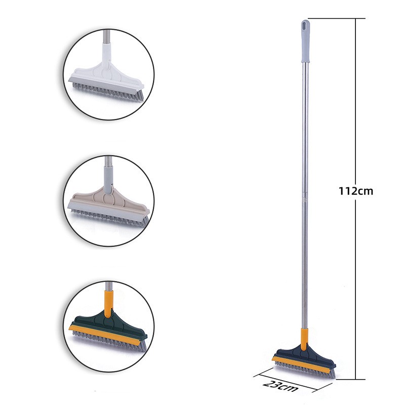 [Long Handle No Dead-end Floor Cleaning Brush Scraper Sweeper] [Glass Doors and Windows &amp; Crevices Cleaning Scraper] [Kitchen &amp; Bathroom Bathtub Cleaning Tools]