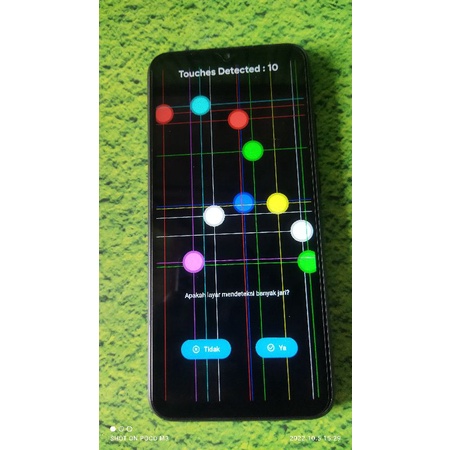 LCD FRAME REDMI 9A ORI COPOTAN NORMAL TESTED