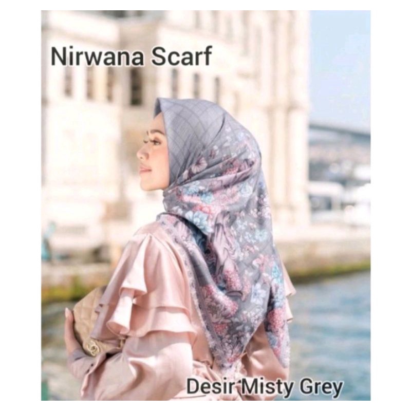 nirwana scarf vanilla hijab