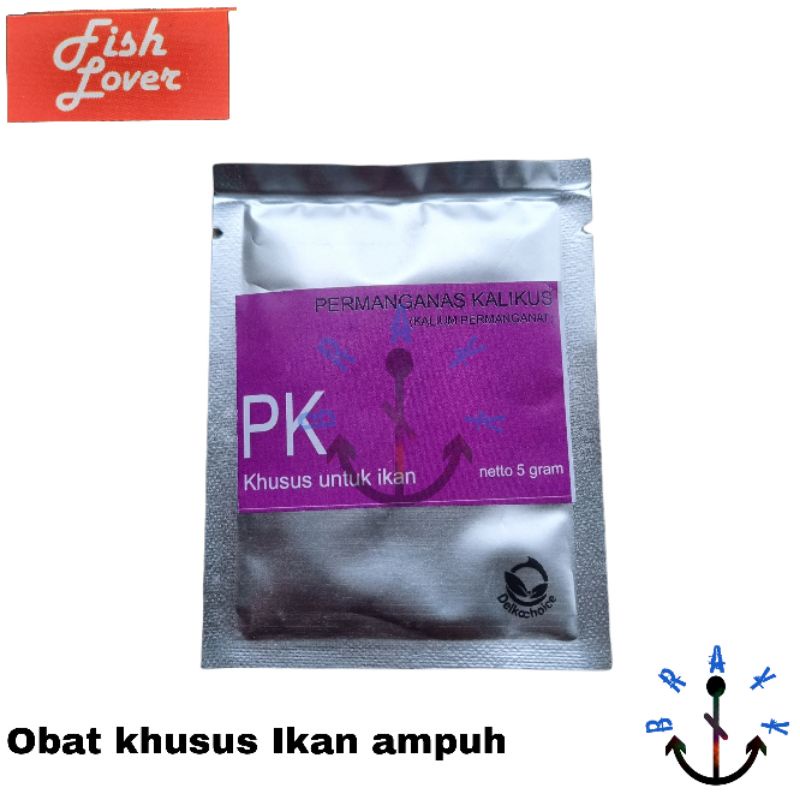 PK Khusus Obat Ikan Koi Permanganas Kalikus Kalium Permanganat Original