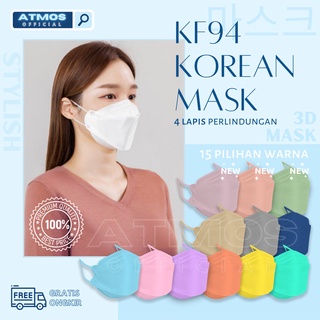Image of ♥️ATMOS♥️ Masker KF94 Korea 4 ply impor isi 10 pcs High Quality