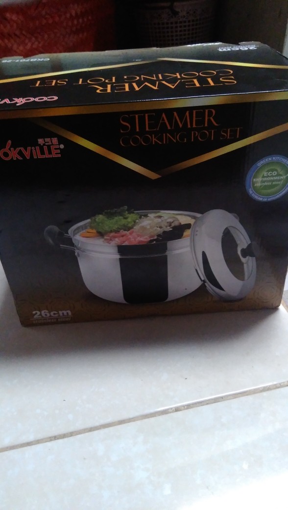 Panci Kukus Steamer Cookville 26 Cm