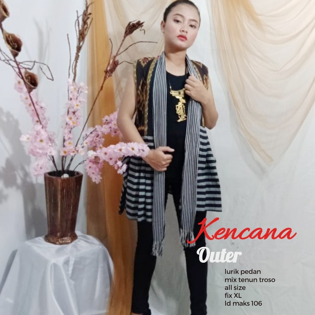 KENCANA OUTER | OUTER TENUN ETHNIC SIMPLE