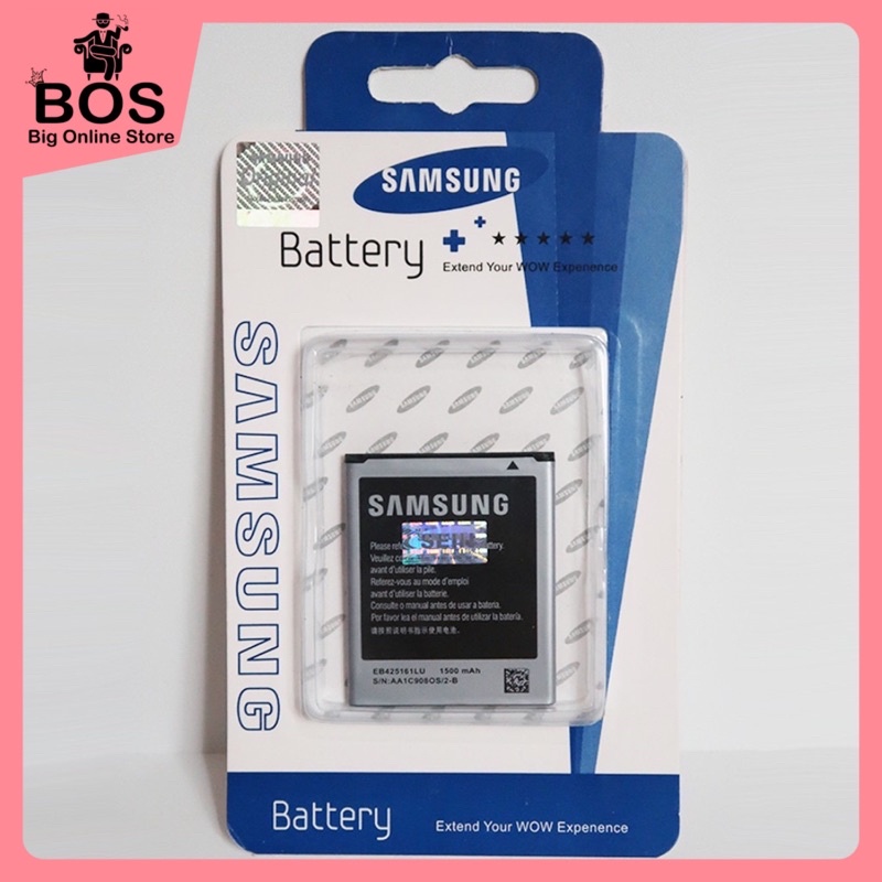 BOS - Baterai Samsung Galaxy I8160/I8190/J105/J1 Mini/Ace 2/S3 Mini/EB425161LU | Battery Batre BT