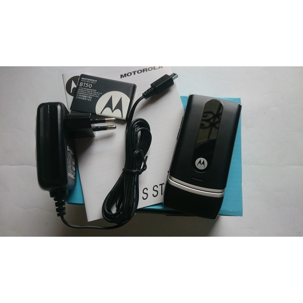 Motorola W375 Non Camera Flip / Clamshell Cannon Grey / Black