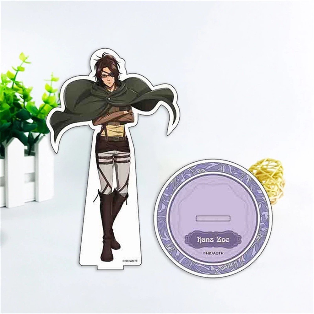 Lanfy Action Figure Attack On Titan Erwin Smith Attack On Titan Bahan Akrilik