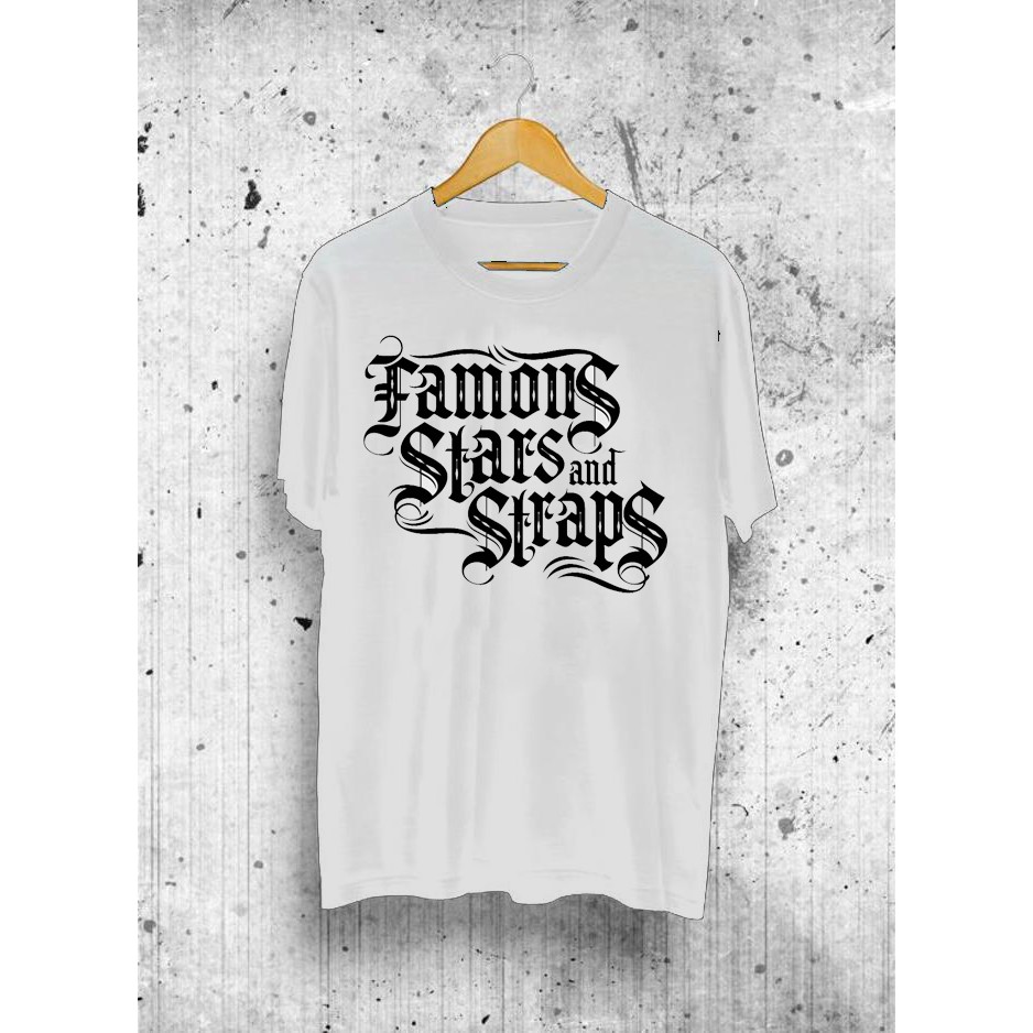 Kaos Oblong Distro Famous Stars n Straps