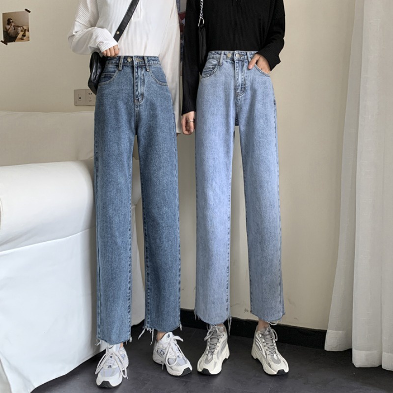 Jeans 866 - BOYFRIEND JEANS HIGH WAIST LULU (Unfinished)