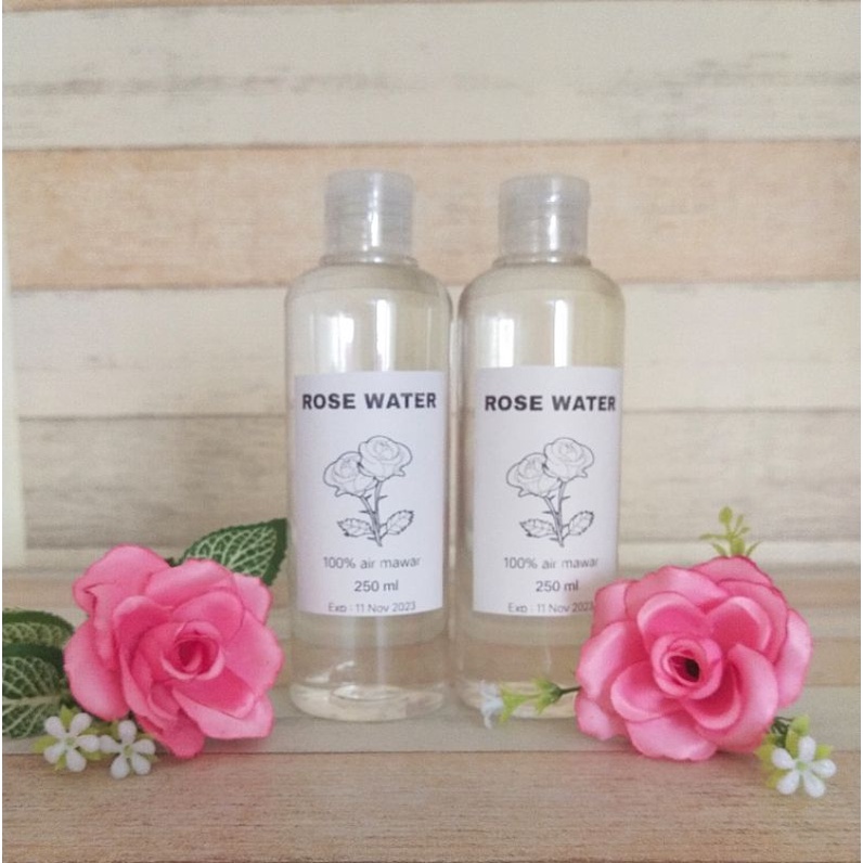 Pembersih wajah Toner Rose Water Air Mawar 250ml