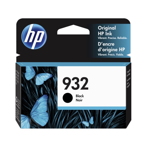 Tinta HP 932 Black Original Cartridge - CN057AA