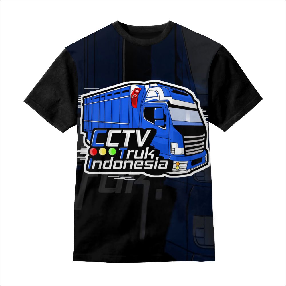 Kaos Anak Truck Oleng CCTV Truck Indonesia - Baju Kaos Anak Unisex