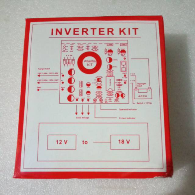 Kit inveter  12 v - 18v