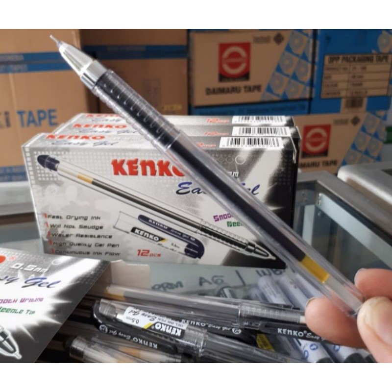 

PULPEN KENKO EASY GEL 0.5 mm HITAM
