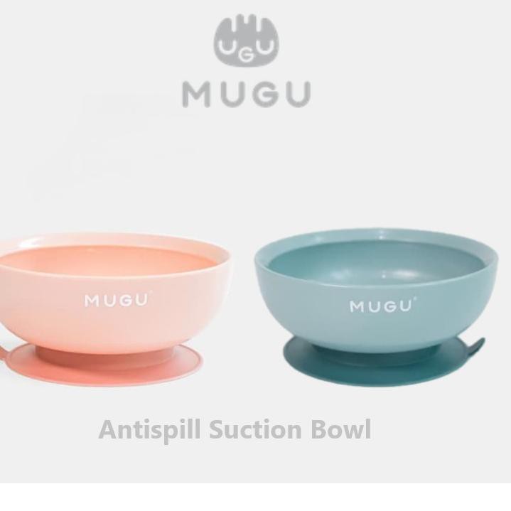 Mugu Antispil Suction Bowl 450ml Tempat Makan Bayi