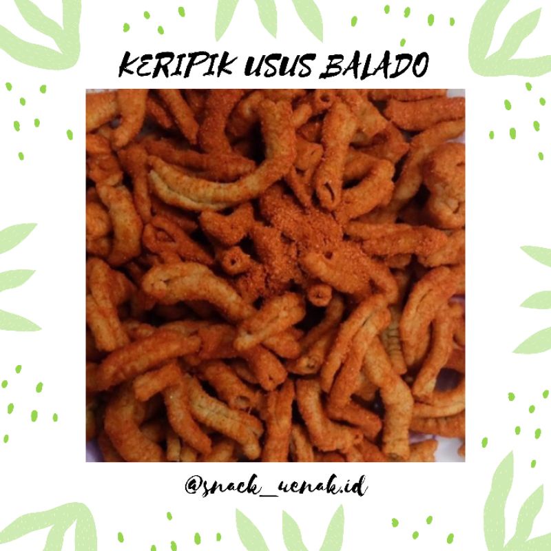 

SNACK KILOAN KERIPIK USUS BALADO 500 GRAM | CEMILAN MURAH MAKASSAR