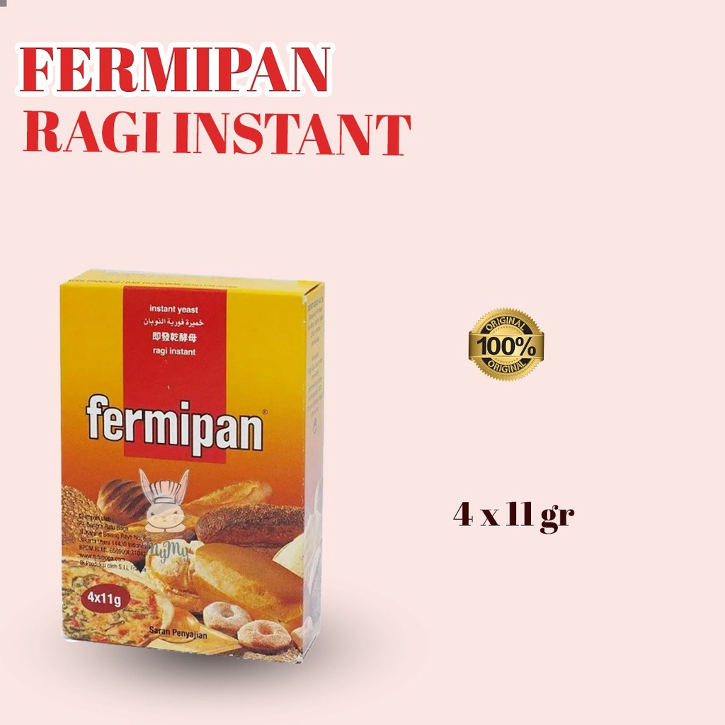 

fermipan ragi instant sachet (4x11gr)/kotak