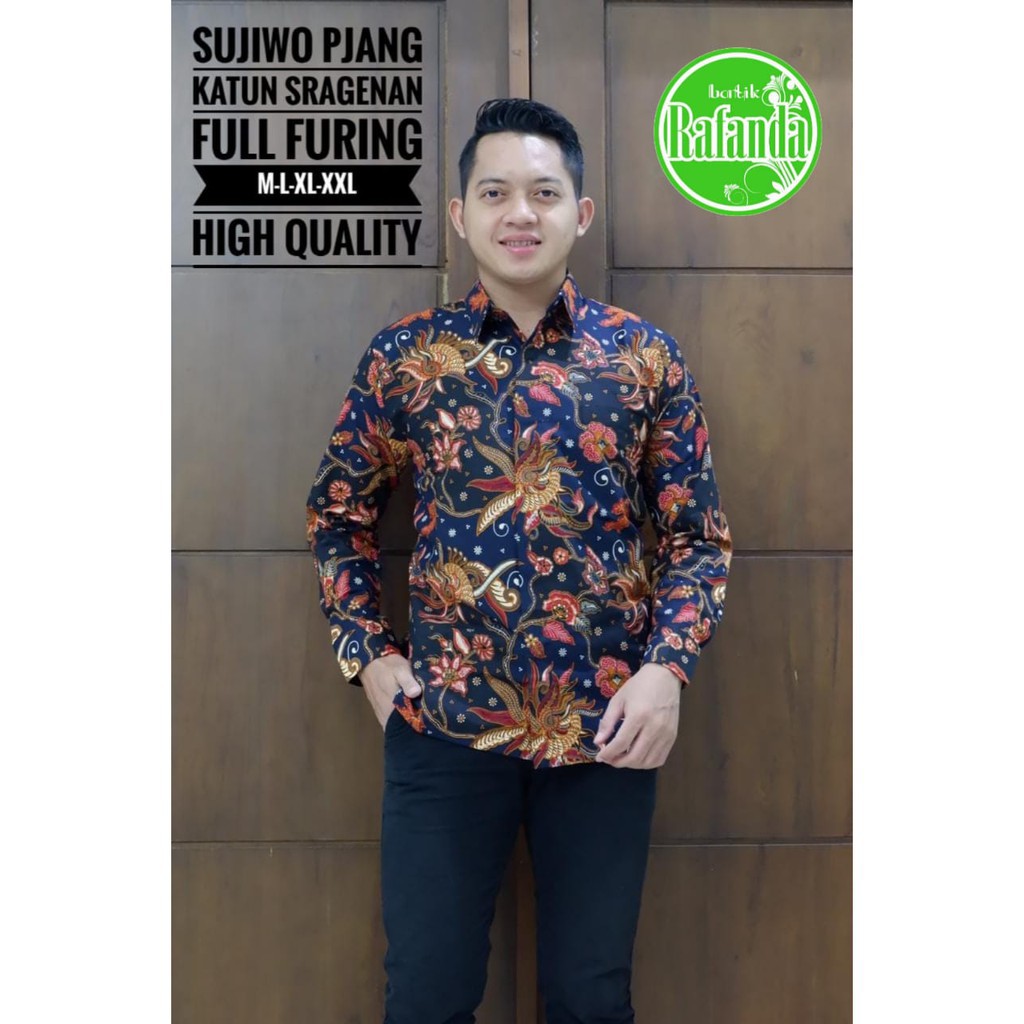SUJIWO / BATIK PRIA LENGAN PANJANG / by BATIK RAFANDA / 10.3