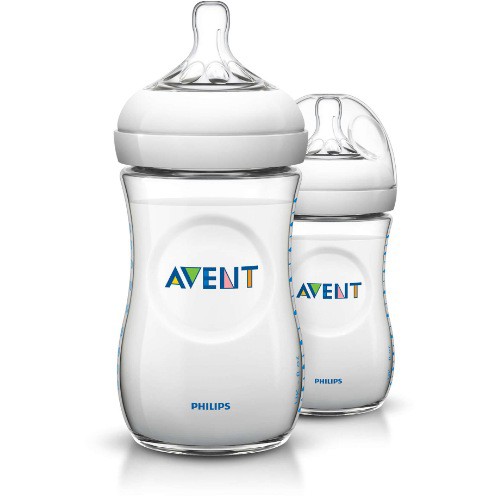 Philips Avent Natural Baby Bottle 260ml 9oz Twin Pack Botol Susu Bayi