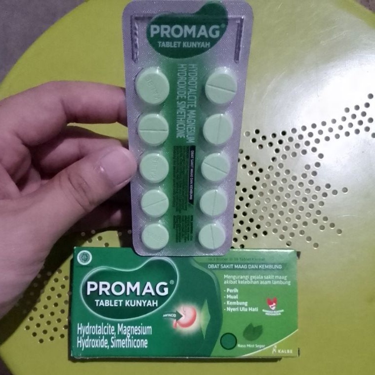 PROMAG® (Obat Sakit Maag, Kembung, Mual, Perih, Nyeri Ulu Hati)