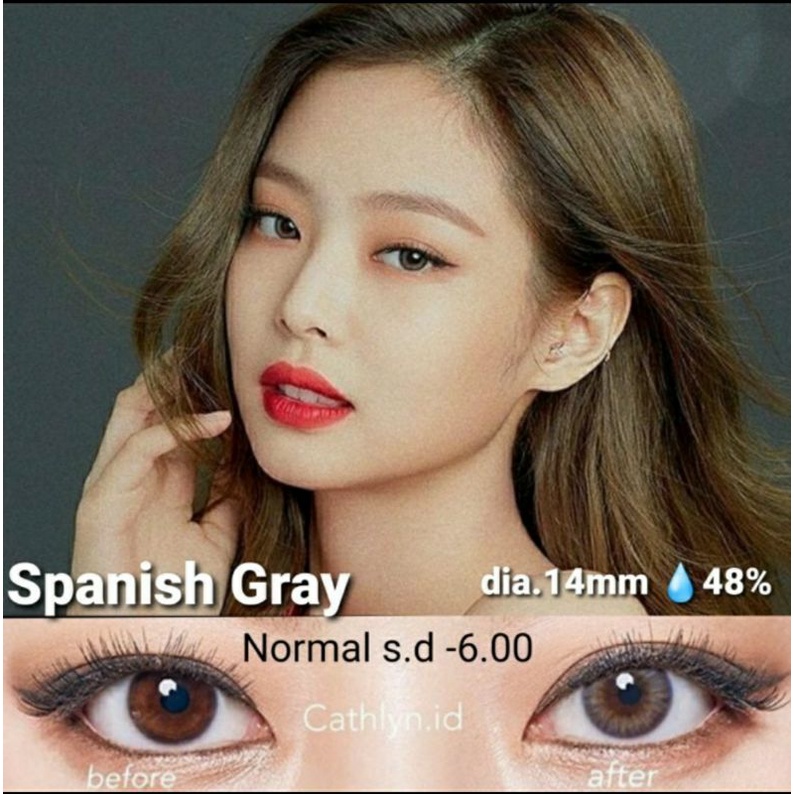 SOFTLENS ORIGINAL PRINCESS SPANISH BROWN GREY GRAY NORMAL MINUS