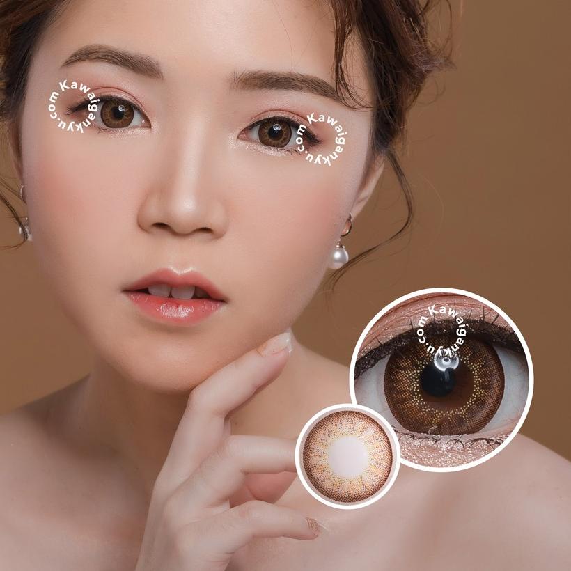 Kawai Gankyu softlens Princess Luna brown