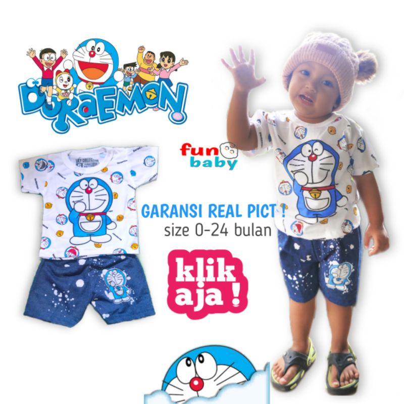 setelan baju bayi kaos bayi kaos anak 0-24 bulan