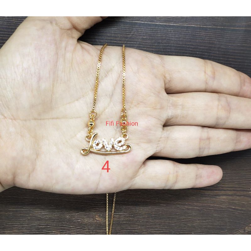 Fifi Fashion Kalung Koye Lope Model Perhiasan Lapis 28#