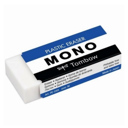 

Penghapus Tombow Mono small kecil Eraser white PE-01A