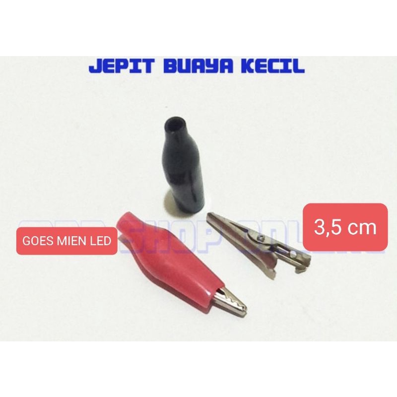 jepit buaya / jepit aki kecil per 10 set