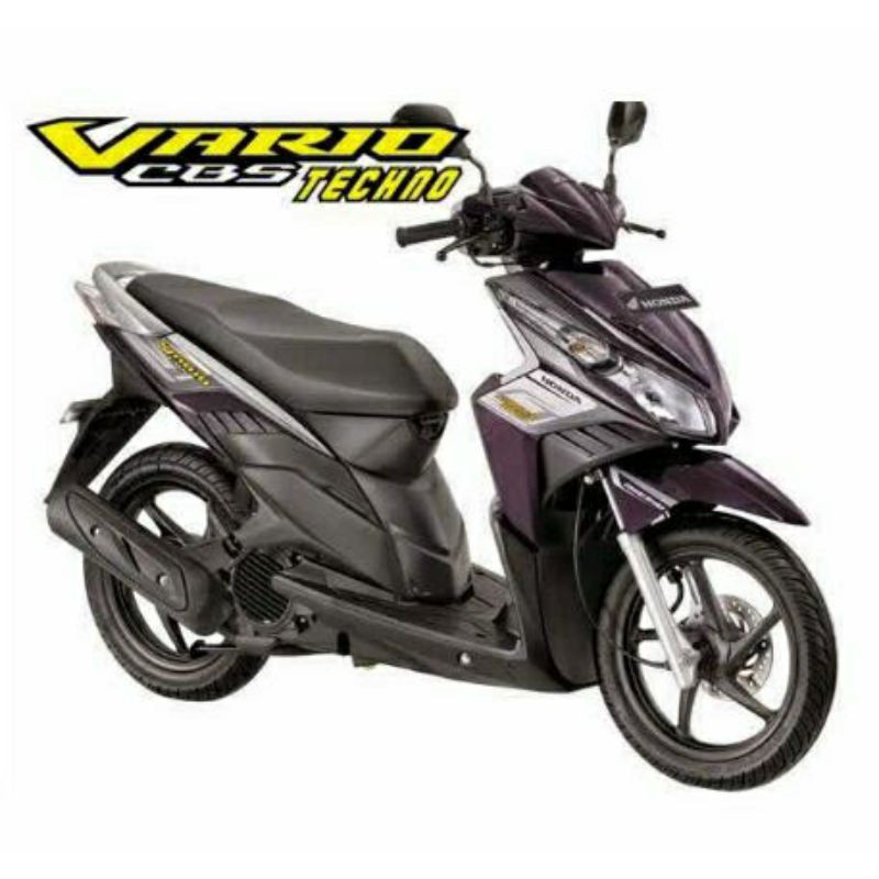 Batok Depan Honda Vario CBS Techno Karbu Warna Putih