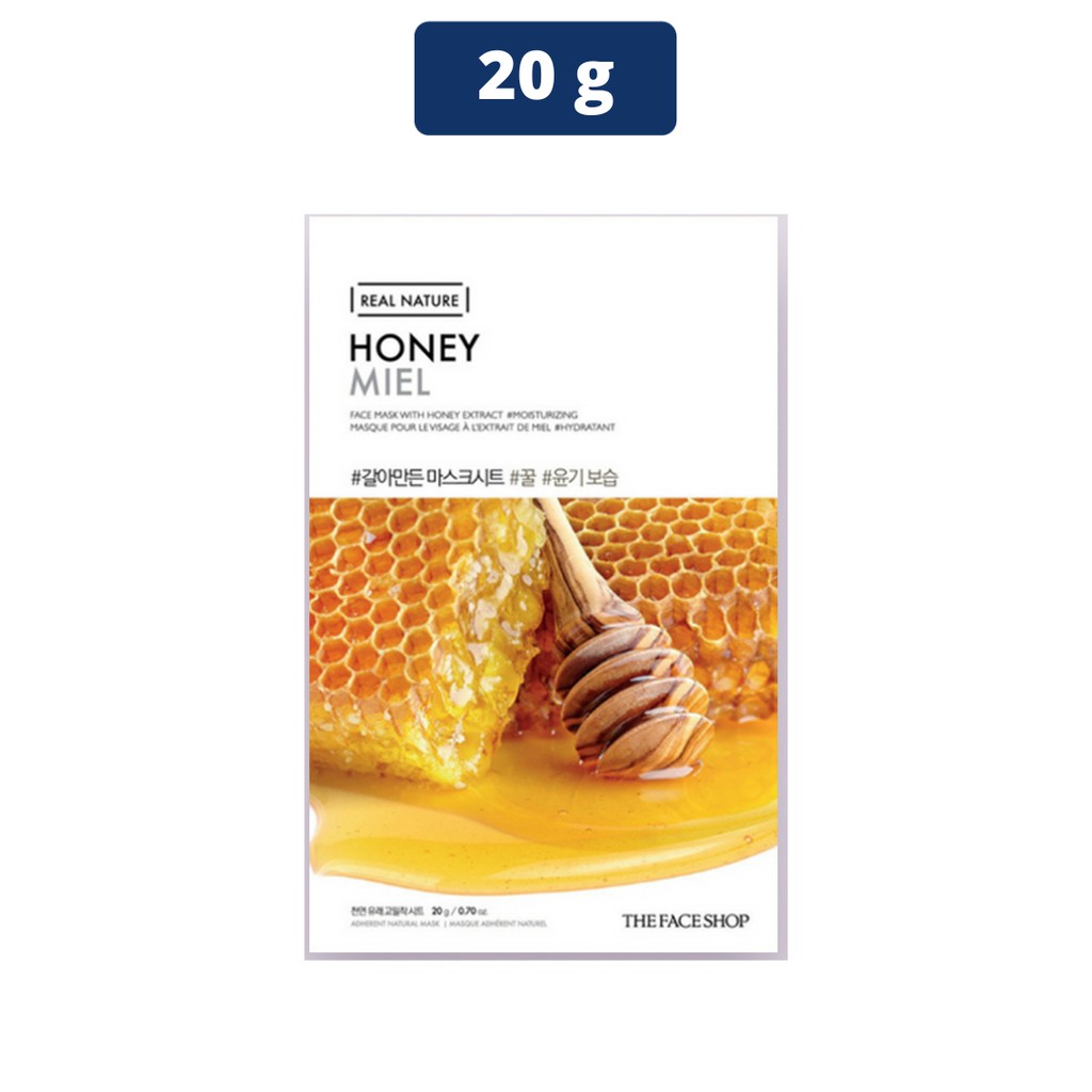 Real Nature Honey Face Mask - 20g