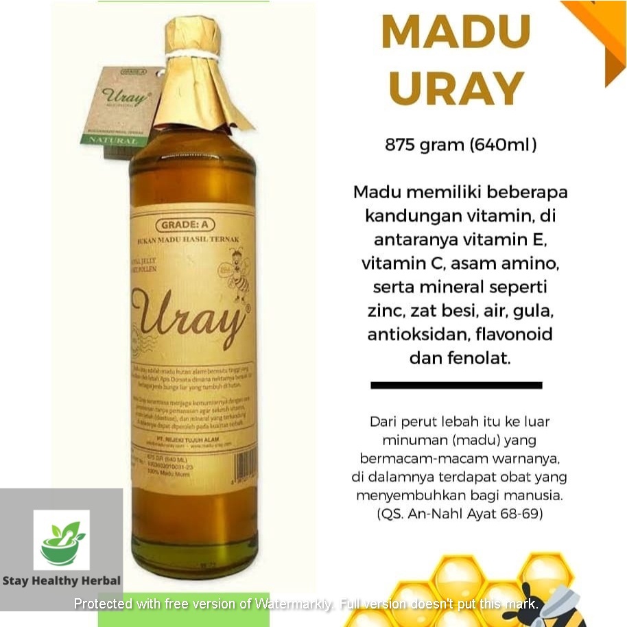 

madu uray 875 gr