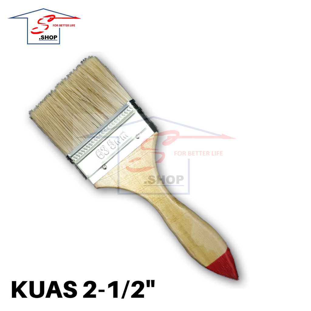 

Kuas Cat 2 1/2 Inch 2 1/2" Biasa