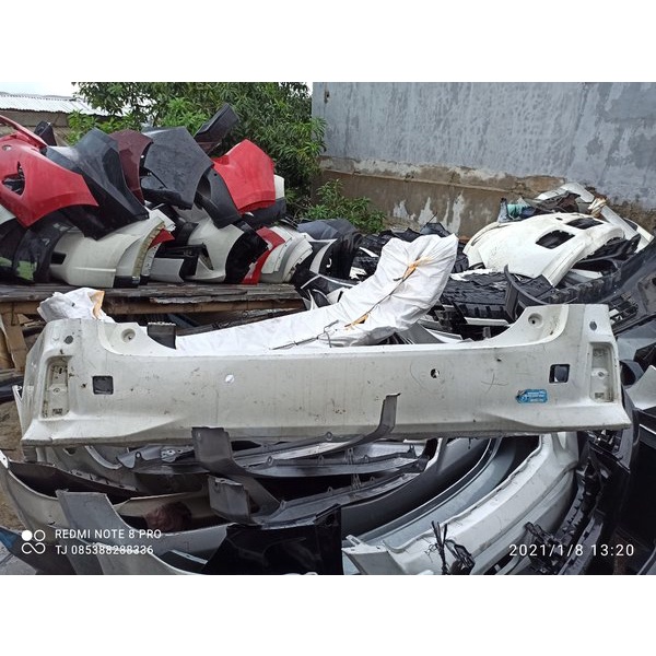 front bumper bemper belakang alphard cbu modelista 2019 2020