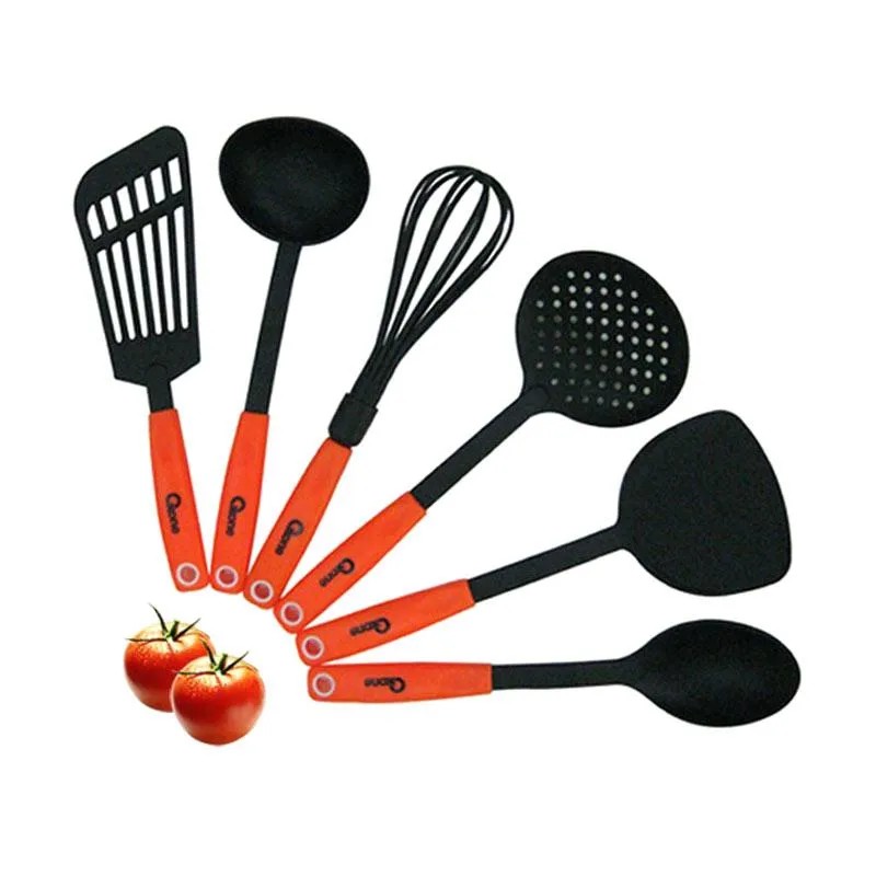 Oxone OX953 Alat Masak Set 6 Pcs Spatula Nylon Kitchen Tools OX-953