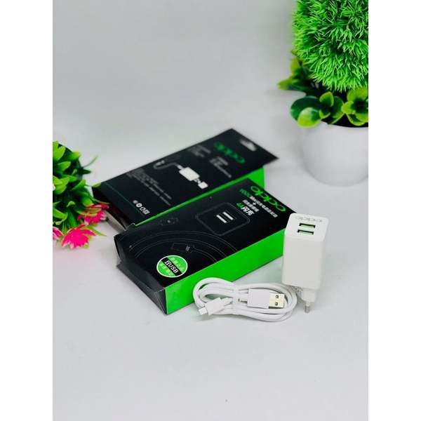 PROMO CHARGER TC VOOC 2USB 4A SAMSUNG OPPO VIVO ASUS PREMIUM QUALITY BEST SELLER