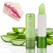 Pelembab bibir Lipbalm Lip Balm Lipstik aloevera 99% Memperbaiki tekstur bibir pecah-pecah tahan air