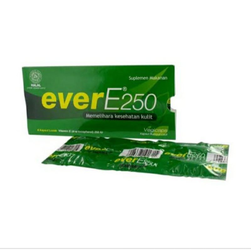 Ever E 250 vitamin E Natural 250 IU isi 6