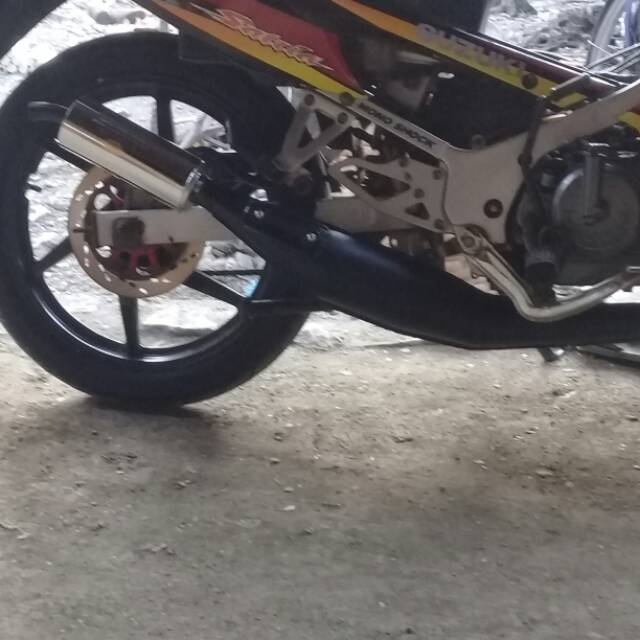 Knalpot AHM racing satria malaysia 120