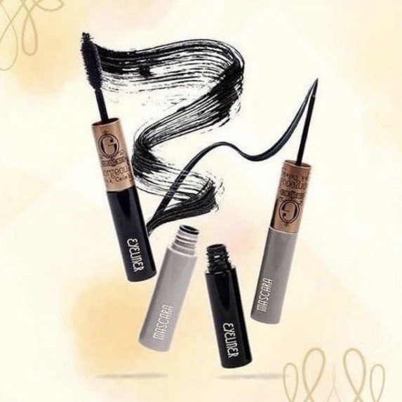 Madame Gie Gorgeus Wink Celeb Mascara Eyeliner 2 in 1 Waterproof / Beauty Long / Pretty Thick