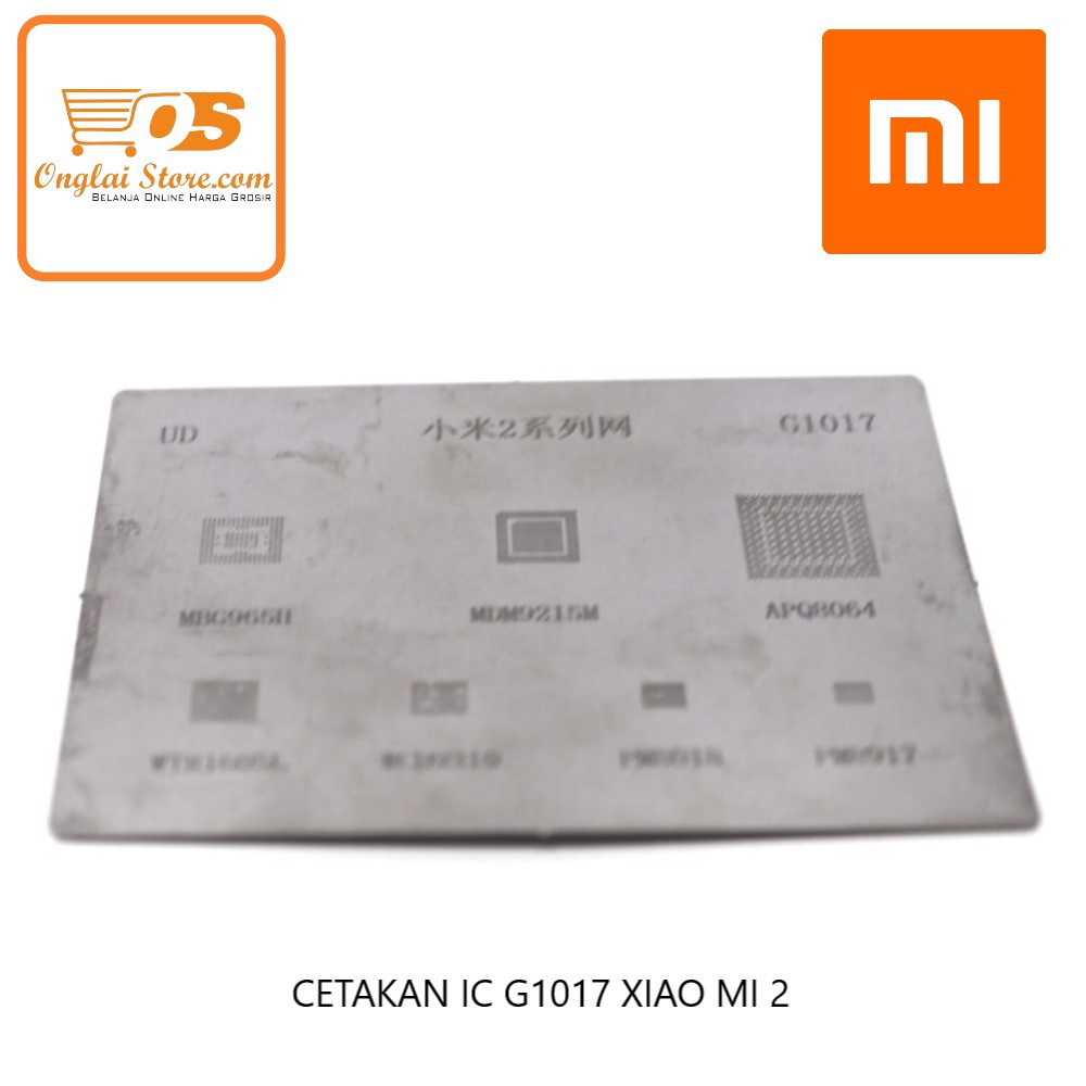 CETAKAN IC BGA G1017 XIAO MI 2