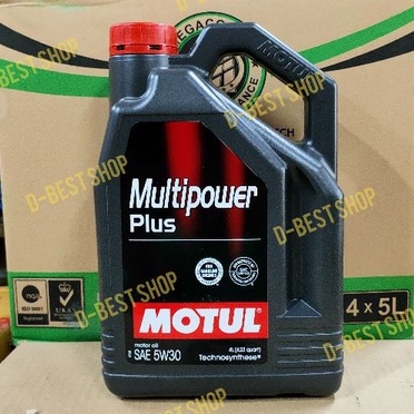 OLI MESIN MOBIL MOTUL MULTI POWER PLUS 5w/30 - 4 liter