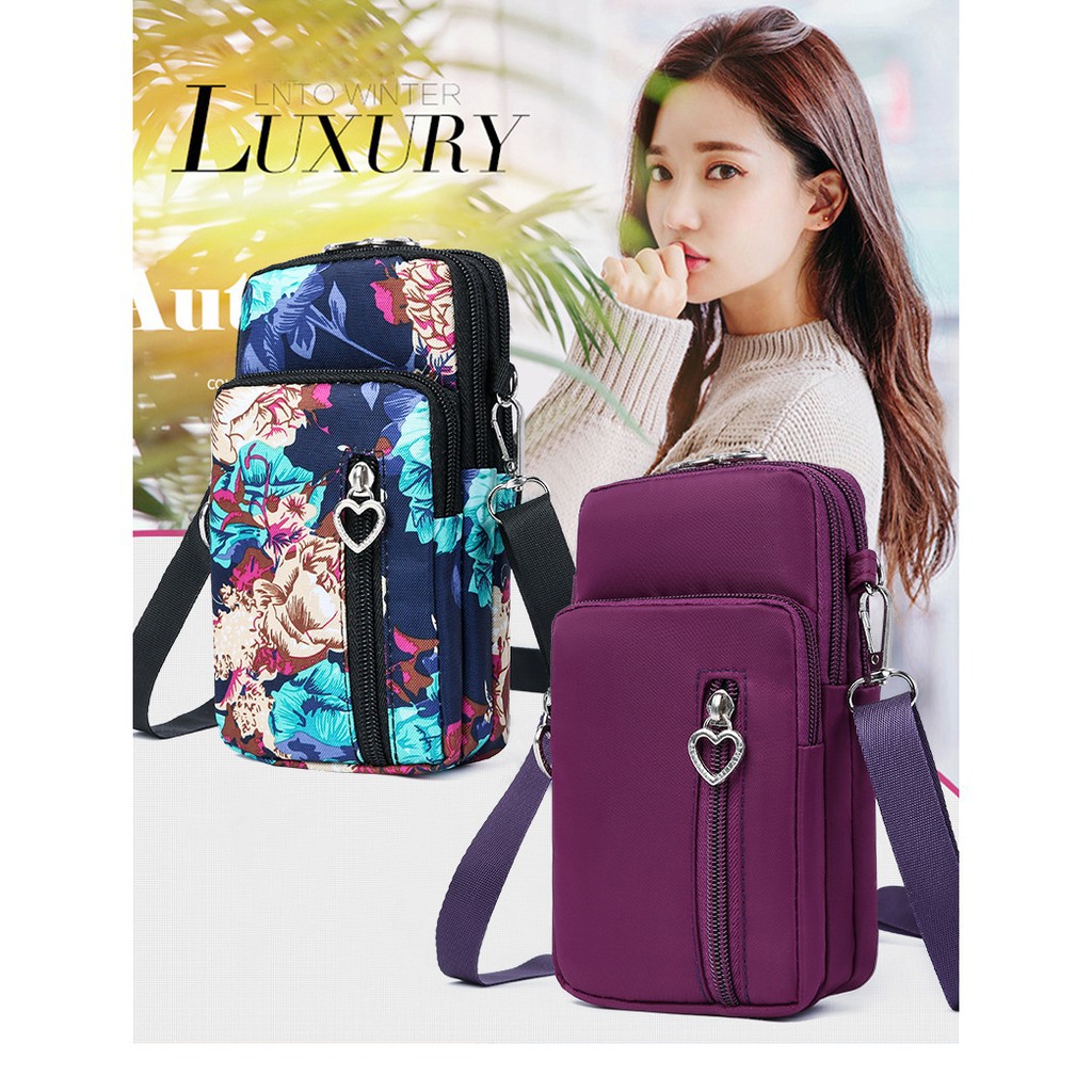 Hana TS115 Korea Luxury Sport Travel Women Mini Sling Bags /  Tas Selempang Wanita